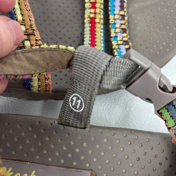 Skechers Reggae Strappy Sandals Womens 11 Multi Color Sporty Outdoor Lifestyle - Picture 3 of 9